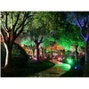 RGB 50W LED lauko prožektorius valdomas RF nuotolinio valdymo pulteliu