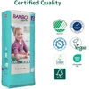 Sauskelnės Abena Bambo Nature, 4 dydžio, 7–14 kg, 48 vnt.