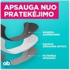Johnson O.B. menstruacinės kelnaitės M,L, 1 vnt