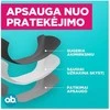 Johnson O.B. menstruacinės kelnaitės XL,XXL, 1 vnt