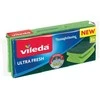 VILEDA Ultra Fresh kempinės, 3 vnt. – antibakterinės kempinės su apsauga nuo nemalonių kvapų.