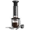„AeroPress Premium“ – stiklinis kavos virimo aparatas, juodas