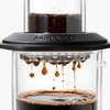 „AeroPress Premium“ – stiklinis kavos virimo aparatas, juodas