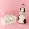 Gertuvė Asobu Mini Bestie Krowa 200 ml baltai-juodas