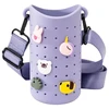 Asobu - Sling cover for Bestie bottle - violetinė