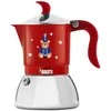 Bialetti - Fiammetta Induction Joyful Christmas Moka Pot 4tz Raudona