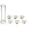 Bialetti Italia Do Espresso 6 vnt. x 60 ml balta