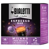 MILANO 100% Arabica kapsulės BIALETTI CAFF D'ITALIA - 16 kapsulių