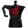 Bialetti Moka Express Milan 3TZ (150 ml) raudona ir juoda