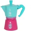 Bialetti Squid Game Moka kavinukas žydra ir rožinė