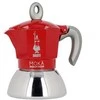 Kavinukas Bialetti Moka Induction 2TZ (100ml), raudonas