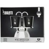 Bialetti Mini Express Induction 2TZ (100ml) + 2 Filiżanki juoda