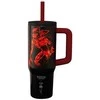 Bialetti - kelioninis puodelis su šiaudeliu ir rankena „Stranger Things“ 900 ml - šviečia tamsoje
