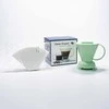 Clever Dripper - L 500ml Apple Žalias + 100 filtrų