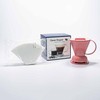Clever Dripper - L 500ml Rožinė + 100 Filters