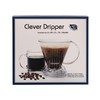 Clever Dripper - L 500ml Permatomas ruda + 100 filtrų