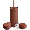 „Fellow“ – „Carter Move“ puodelis 3 viename – izoliuotas puodelis + 3 dangčiai „Sienna“, 473 ml