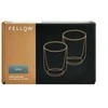 Fellow - dviejų stiklinių „Pirch Cappuccino“ rinkinys, 190 ml - rūkyta
