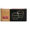 Fellow - dviejų stiklinių rinkinys Pirch Cortado 120 ml - Granato spalvos