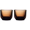 Fellow - dviejų stiklinių „Pirch Espresso“ rinkinys, 100 ml - gintaro spalvos
