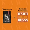 Kavos pupelės Hard Beans Kavos pupelės Konkret Šokoladinis Espreso 1kg