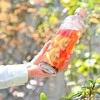 Hario - 400 ml plastikinis matcha buteliukas - šviesiai rožinis