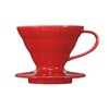 Hario V60-02 keramikinis kavos lašintuvas raudonas