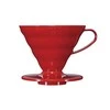 Hario V60-02 plastikinis lašintuvas raudonas