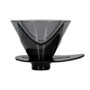 Hario - V60 Plastic One Pour Dripper MUGEN - Juodas