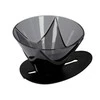 Hario - V60 Plastic One Pour Dripper MUGEN - Juodas