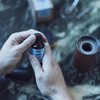 Kavamalė Comandante Užsakymas - Burr Care Fluid Set