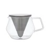 KINTO - CARAT Arbatinukas su nerūdijančio arbatos sieteliu 600ml