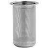KINTO - PEBBLE arbatinukas su nerūdijančio plieno arbatos sieteliu - samanų žalia 480 ml