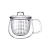 Secret De Gourmet KINTO - UNITEA Unimug - Puodelis su arbatos sieteliu 350ml Skaidrus