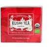 Ekologiška vaisių ir žolelių arbata „Kusmi Tea AquaRosa“ – 20 muslininių arbatos pakelių