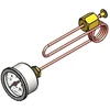 La Marzocco - Pressure Gauge 0-3 Baltas Flush Mounting