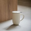 Loveramics Pro arbata - 450 ml Puodelis su Infuser - rusvai gelsvas