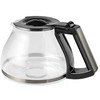 Melitta - Stiklinis ąsotis, skirtas Armomafresh RWT Juodas / Stainless Steel