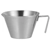 MHW-3BOMBER - Measuring cup brushed stainless steel 100 ml