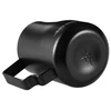 MHW-3BOMBER - Milk frothing pitcher Turbo stainless steel matte juodas 450 ml
