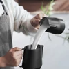 MHW-3BOMBER - Milk frothing pitcher U-Shape GT stainless steel matte juodas 600 ml