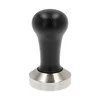 Nerūdijantis plienas tamper with a wooden handle Motta, 51 mm – Juodas