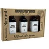 „Mount Caramel“ sirupų rinkinys 3 × 100 ml – Aviečių · Gėrimo kokteilis · Obuolių karštas vynas