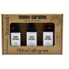 Mount Caramel - Sirupo rinkinys 3 x 100 ml - Meduoliai - Sūdyta karamelė - Vanilė