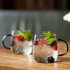 Vialli Design - 2 puodelių rinkinys Bolla su pilka rankena 400ml