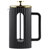 Vialli Design - french press LIVIO 1l juodas-auksinis