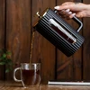 Vialli Design - french press LIVIO 1l juodas-auksinis