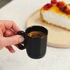 Vialli Design - Fuori Set of 2 Espresso Cups Juodas 80ml