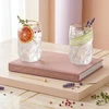Vialli Design 2 szklanki 450 ml Geo Gold 32095