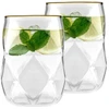 Vialli Design 2 szklanki 450 ml Geo Gold 32095